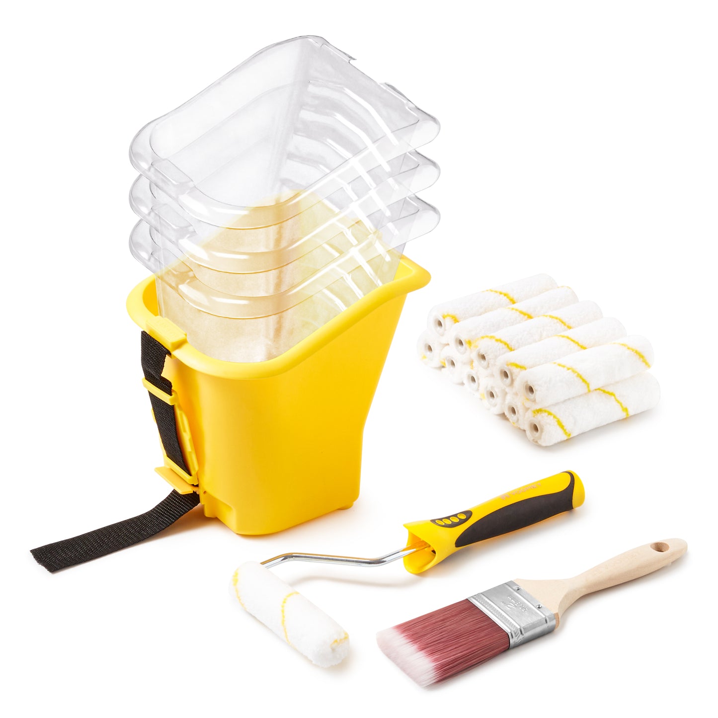 18 Pcs Paint Bucket Hand Held Kit