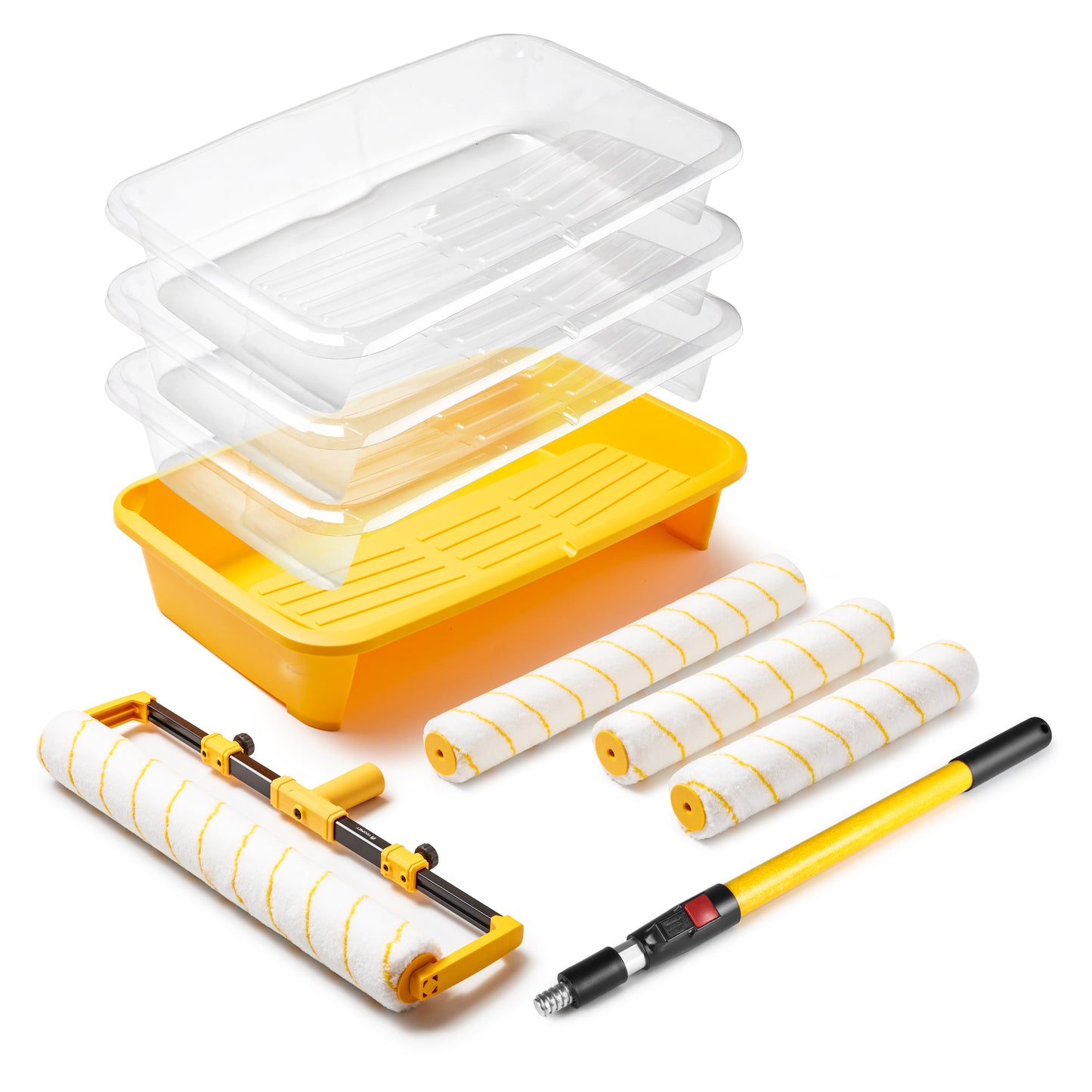 10PC 18"Paint Roller ray with Liner Set