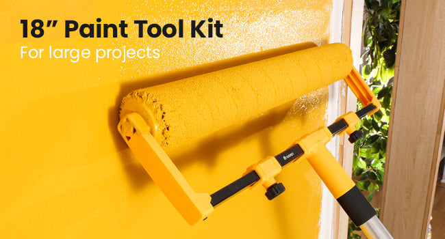 10PC 18"Paint Roller ray with Liner Set
