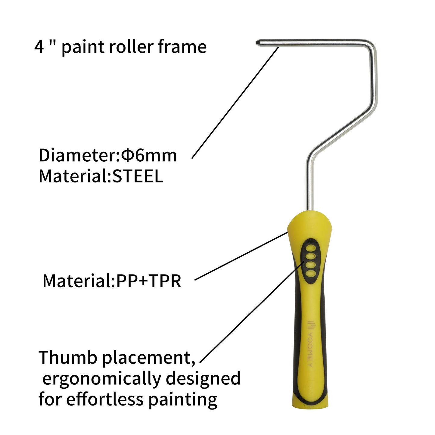 8 Piece 4 Inch Mini Paint Roller