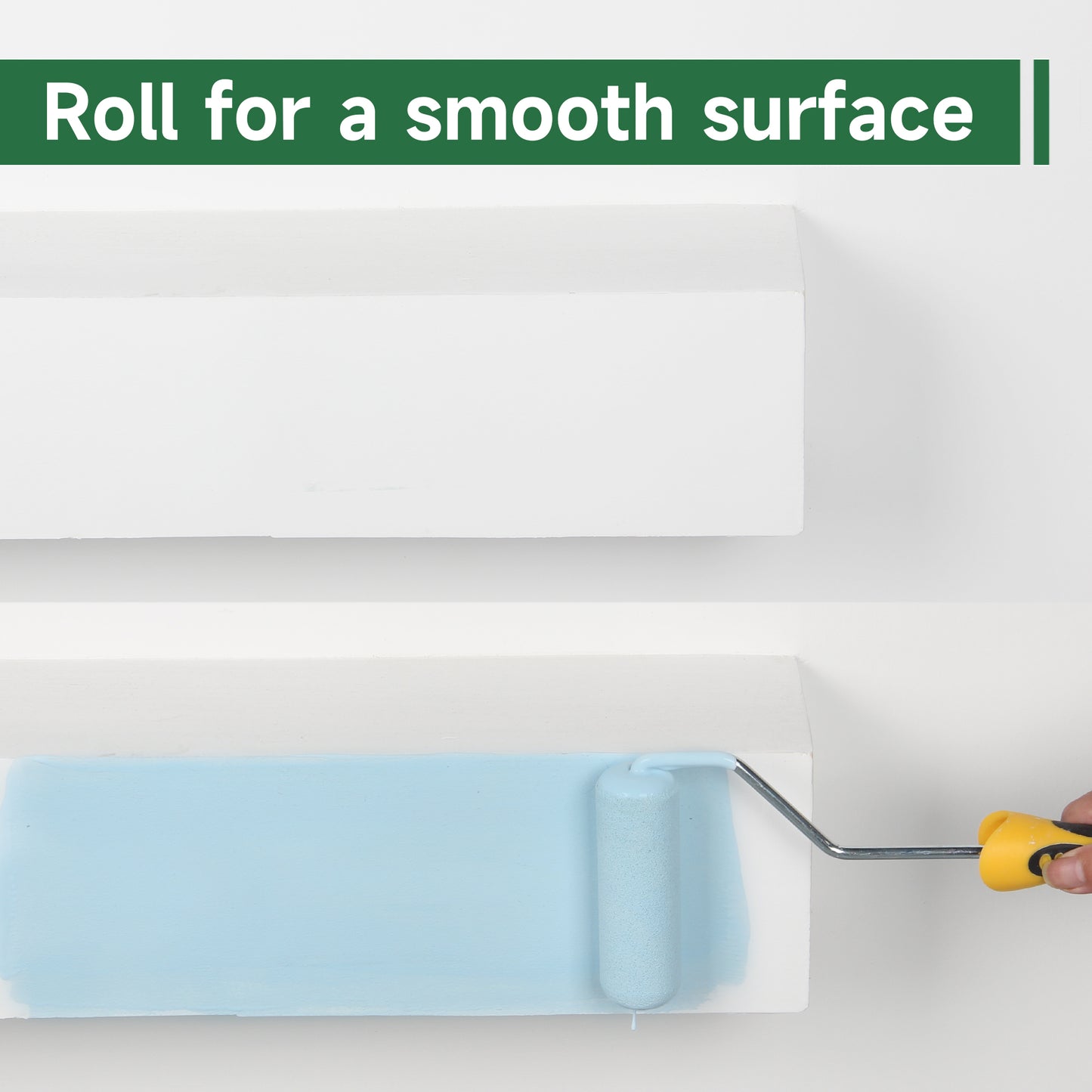VOOMEY 4 Inch Foam Paint Rolle Pack of 10