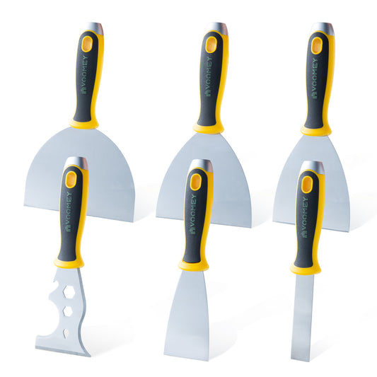VOOMEY 6PCS  Putty Knife Drywall Knife Set